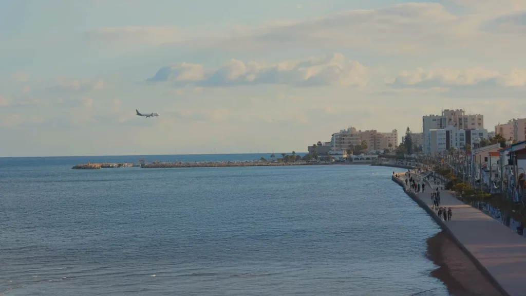 Larnaca coastline and urban setting informing an ARLEA project