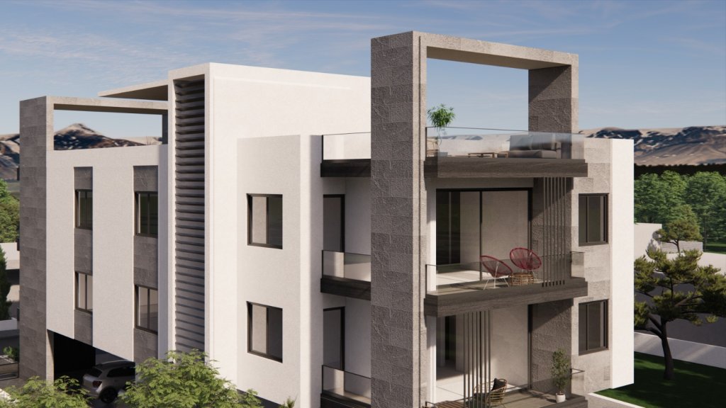 Detailed exterior view of an ARLEA residential development